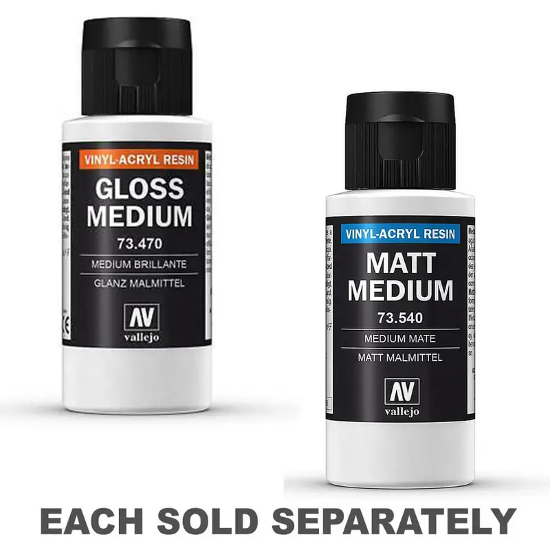 Vallejo Paint Vinyl-Acryl Resin 60mLGloss