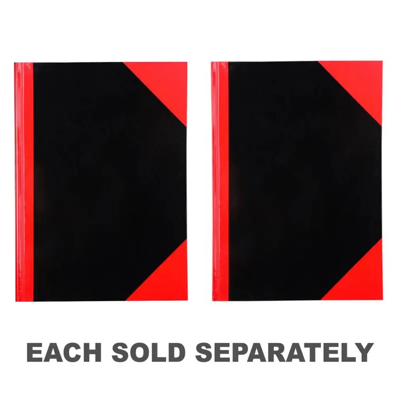 Cumberland Notebook A5 (Red & Black)200 Leaves
