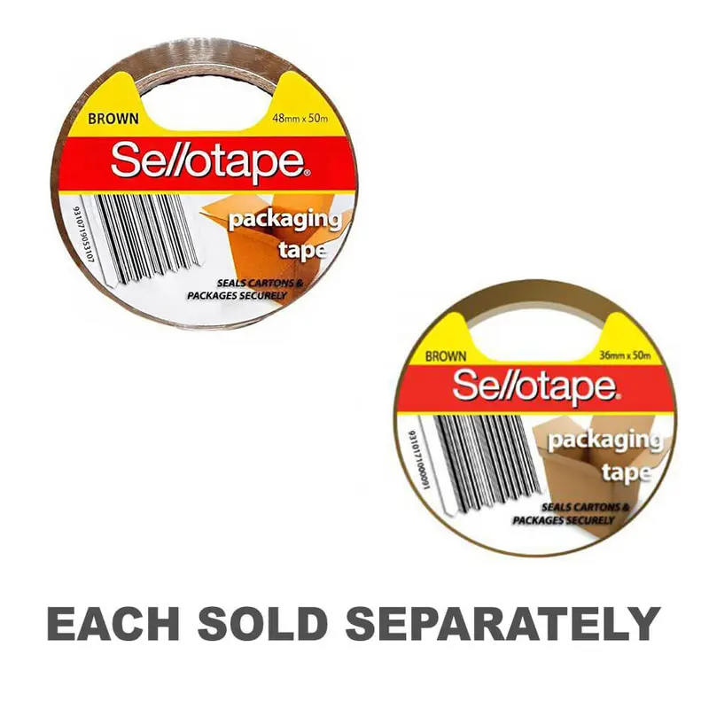 Sellotape Packaging Tape (Brown)36mmx50m