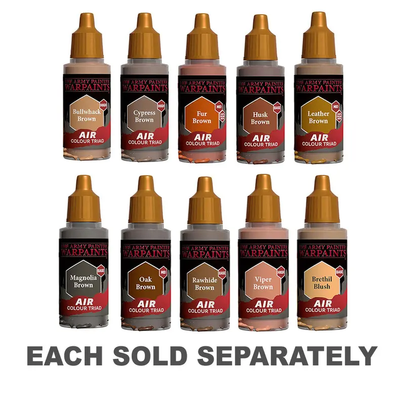 Army Painter Air Colour Triad 18mL (Brown)Brethil Brush