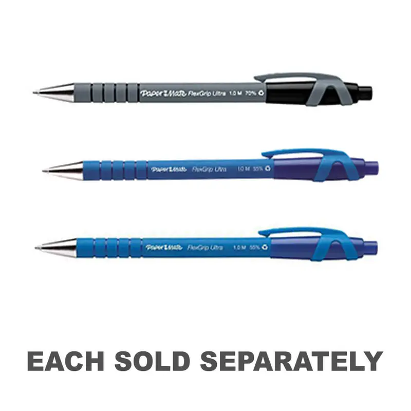 Paper Mate Flexgrip Ultra Retractable Pen (Medium)Recyc B