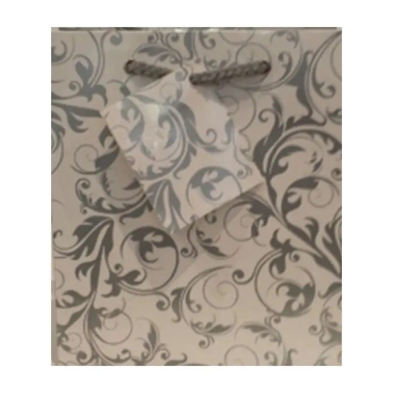 Ozcorp Small Gift Bag with Silver Linework