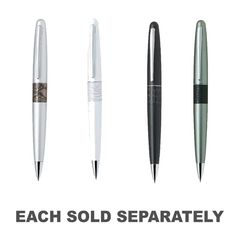Pilot Mr2 Ballpoint Pen 1mm (Black)Crocodile Black