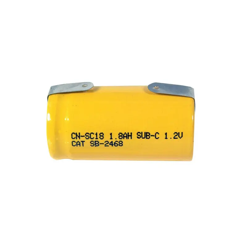 Sub C Rechargeable Ni-CD Battery 1.8Ah 1.2V