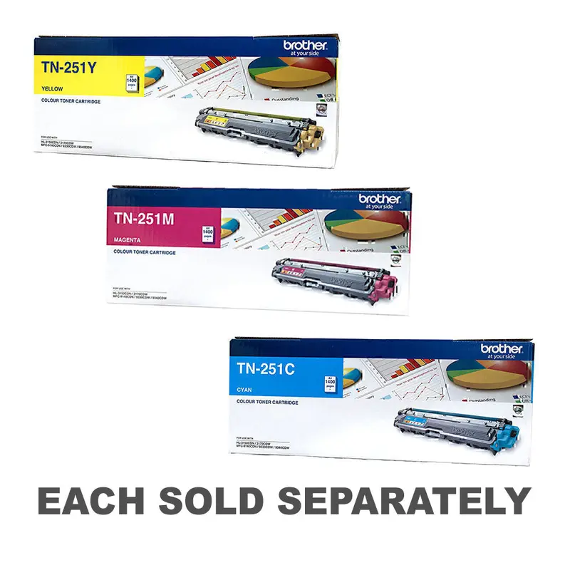 Brother TN251 Cyan Toner CartridgeCyan