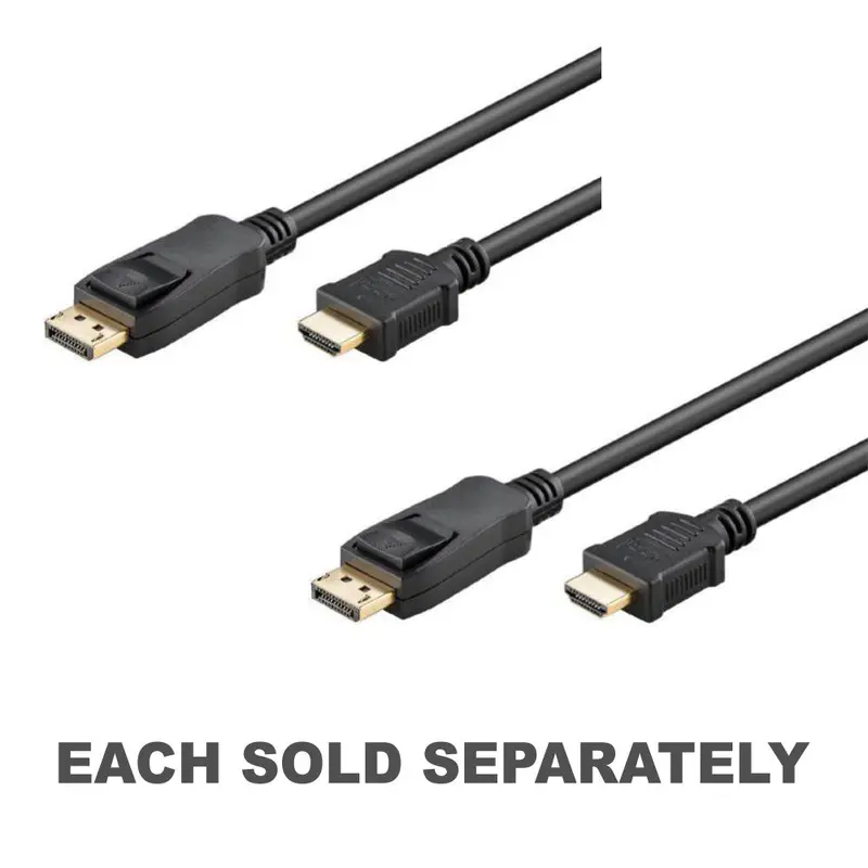 Shintaro Display Port to HDMI Male Cable (Black)1m