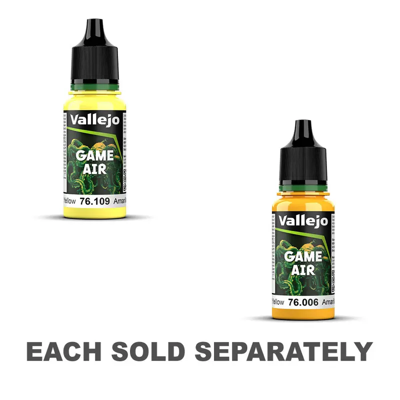 Vallejo Game Air Acrylic Paint 18mL (Yellow)Toxic