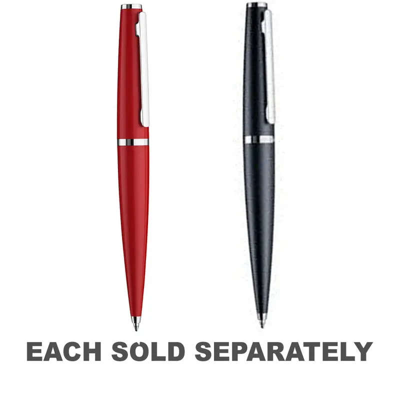 Otto Hutt D6 Platinum-Plated Ballpoint PenRed