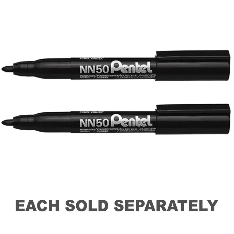 Pentel NN50 Permanent Bullet Marker (Black)1pc