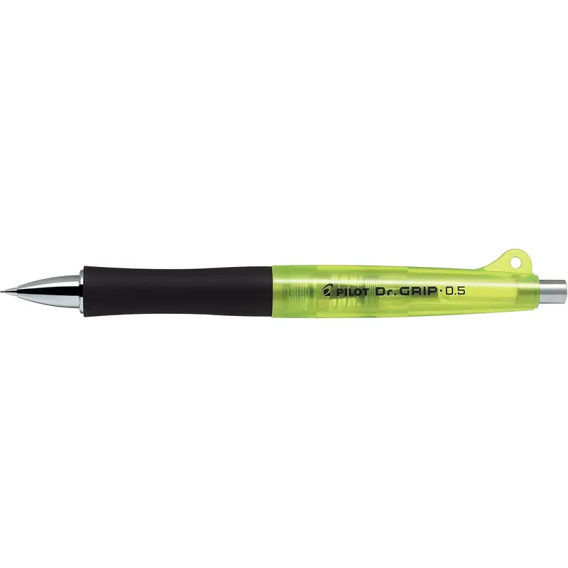 PILOT Mechanical Pencil Dr.Grip 30 Colors Cyber Neon Color Series, Limited, Cyber Neon Yellow, HDGL-50R-CNY