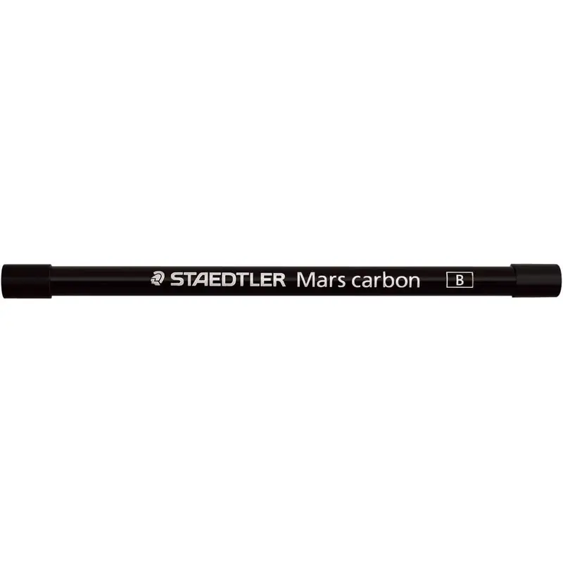 Staedtler Drawing Lead Refill Mars Carbon 2.0mm B, 200 E4-B