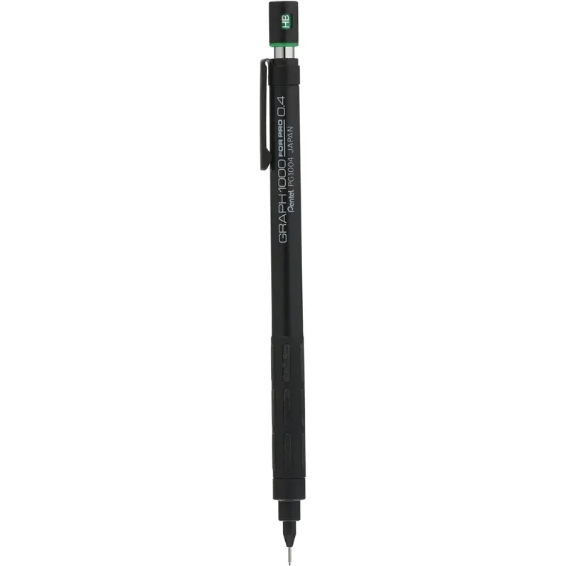 Pentel Mechanical Pencil Graph 1000 For Pro 0.4mm, PG1004, Set of 10